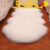 Fluffy Faux Fur Sheepskin Rug Shaggy Wool Home Decor Soft Plain Living Room Mats