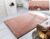 THICK CHUNKY PLUSH SUPER SOFT ROSE PINK ATHENA SHAGGY LUXURY DEEP PILE RUG