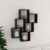 Wall Cube Shelf Hanging Wall-Mounted Floating Shelf Engineered Wood vidaXL