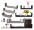 Set Of 3 U Shape Shelves Wall Mounted Display Shelves Storage Rack Shelf Unit