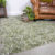 Dark Green Flecked Shaggy Rug Dense Living Room Rugs Long Hallway Carpet Runners