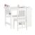 SoBuy Children Desk and Chair Set, Art Table with Storage Shelves,KMB60-W,UK