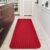 Red Non Slip Kitchen Washable Utility Mat Modern Long Hall Runner Rug Door Mats