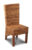 SOLID WOOD RATTAN ROLLBACK DINING CHAIR NEW FURNITURE