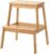 Bamboo 2 Step Stool Sturdy Wooden Step Ladder for Adults & Kids Home Shop Bar