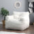 Living Room Sofa Couch Chair Teddy Boucle Dressing Table Stool Makeup Ottoman