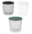 IKEA KVISTBRO Storage Table STORAGE BASKET WHITE BLACK GREEN 44 CM