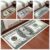 Dollar Carpet Money Rugs Dollar Bill Runner Area Rug For Bedroom living room mat