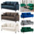 Modern VELVET SOFA Couch Love Seat Settee Armchair Button Tufted 2/3 Seater