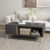 Coffee Table for Living Room Centre Table with Storage Compartments and Cabinets