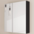 EMKE Aluminum Bathroom Mirror Cabinet Cupboard Storage With Shelf 600 x 650 mm