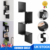 3/5 Tier Corner Shelves Floating Corner Shelf Wall Organizer Storage Black