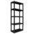 Oskar 5-Tier Black Racking Shelf Heavy Duty Garage Shelving Storage Shelves Unit