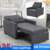 3-in-1 Folding Sofa Bed Pull Out Sleeper Chair Bed Convertible Single Armchair