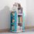 360° Rotary Bookshelf Castle Rack Display Floor Standing Bookcase Toys Storage