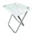 Small Stunning MARBLE Effect Folding TV Side Table Laptop Tray Dinner Tea Desk