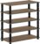 Tool Less Shelving Unit 4/5 Tier Display Stand Book Shelf Wall Rack Storage