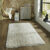 SMALL – EXTRA LARGE ULTRA THICK LONG 9CM PILE NATURAL CREAM SHAGGY RUG CLEARANCE