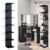 Wall shelf standing shelf bookcase floating shelf 7 levels Paolo black Vicco