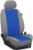 2018 Ford Transit Connect Size Seat Covers COMPLETE 6 Seater: Faux Leather/Blue/Size