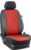 2018 Ford Transit Connect Size Seat Covers COMPLETE 6 Seater: Faux Leather/Red/Sch