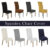 Dining Seat Chair Covers Short Slip Cover Stretch Removable Banquet Party Decor