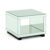 Sylvie Mirrored Coffee Table Modern and Elegant Living Room Accent Furniture