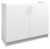 Kitchen Base Sink Unit 1000mm Storage Cabinet With Doors 100cm – White Matt