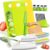 13PCS Toddler Kitchen Knife Set with Cutting Board for Kids Safe Real Cooking