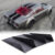 For Ford Mustang GT 350 500 Rear Bumper Diffuser Splitter Lip Spoiler Shark Fins