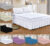 Extra Deep Fitted Valance Sheet Single Double King Super King Size Bed Sheets