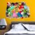 Mario Gang Wall Sticker Smashed 3D Crack Kids Bedroom Decal Gift Game SXXL