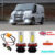 FOR Ford Transit MK7 2X Xenon White LED Fog lights Kit-H11 H9 H8 ERROR FREE