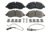 Brake Pad Set, disc brake BRECK 22034 00 703 00 for TRANSIT-250 3.5 2014-2019