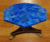 30″ Round Lapis Lazuli Stone Coffee Tabletop for Living Room Farmhouse Table Dec