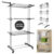 New Foldable Extra Large 3 Tier Indoor Outdoor Clothes Airer Laundry Dryer Rack