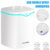 2L Ultrasonic Air Humidifier Steam Purifier Aroma Beauty Cool Mist LED Lights UK