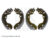 BLUE PRINT BRAKE SHOES (REAR) (R90) – ADK84124