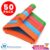 50 x Kids Plastic Hangers Baby Children Clothes Slim Coat Hangers Multicolor