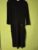 Whistles Black belted gold buckle Wool Mix Dress Pockets UK size 16 Small Fit