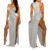 Sexy Party Dress Women’s Ladies Bodycon High Slit Backless High Side Splits Long