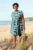 Seasalt Women’s Sleeves – teal Sea Mirror Jersey Dress with Short Sleeves – Peti