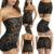 Sexy Womens Tube Dress See Through Floral Lace Bodycon Slip Mini Skirt Nightwear