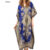 New Women Long Floral/Paisly Print Kaftan Beachwear Casual Summer Dress  FREE SI