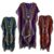 Women Casual Beach Kaftan Dress Short Sleeve Loungewear Caftan Swimsuit Cover Up