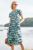 Seasalt Women’s Dress – green Top Terrace Fit-and-flare Dress – Tall – Helford T