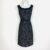 Per Una chic black tweedy patterned shift pencil dress size 8R