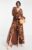 ASOS Womens Brown Spot Maxi Dress