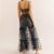 Dress Women Cover Up V-Neck Sling Dress Summer Tulle Dress Spaghetti Straps