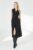 Principles Womens Jacket Dress Black Sleeveless Mini Belted Blazer